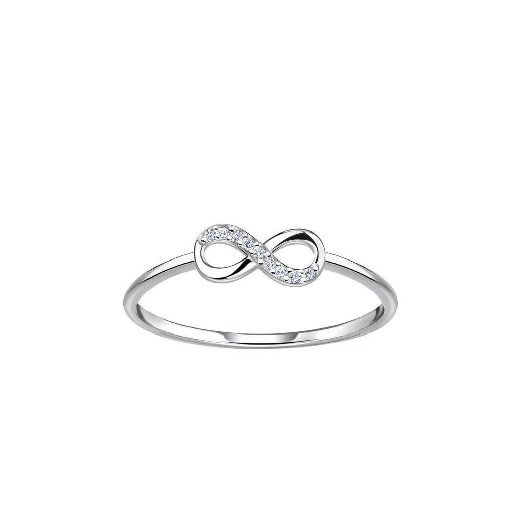 Anillo Plata 925 Infinito Talla 7