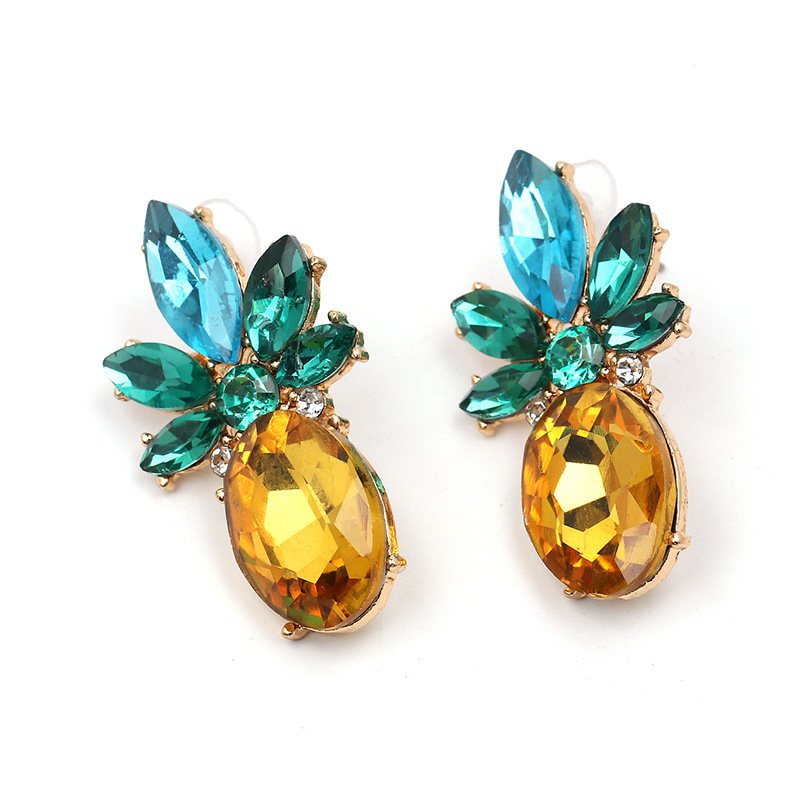 Aretes Piña Larga