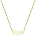 Cadena Dorada Signo Aries