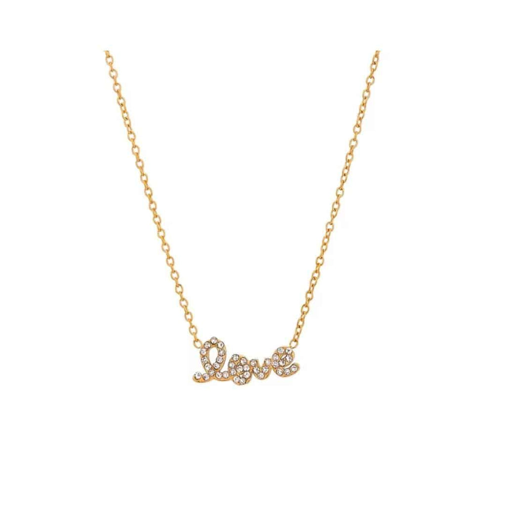 Cadena Dorada Love Zirconias