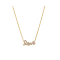 Cadena Dorada Love Zirconias