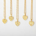 Cadena Twist Corazon Letra C