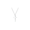 Cadena Plata 925 Cruz para Niña