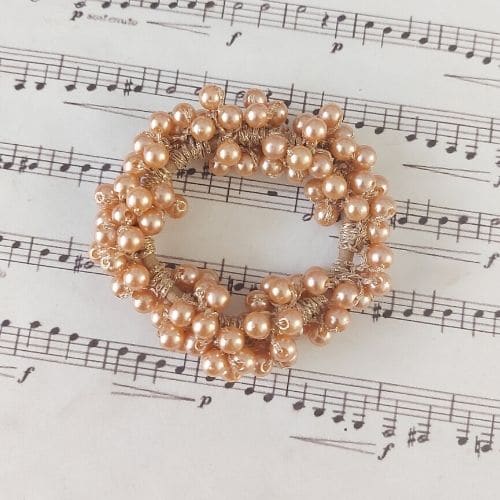 Cola con Perlitas Naranja