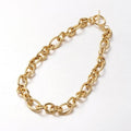 Collar Dorado Aros Grandes