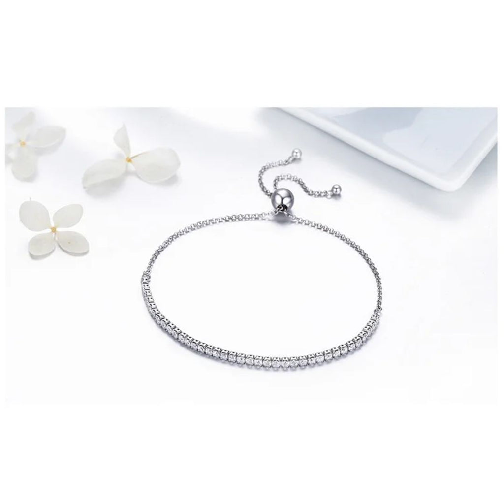Pulsera Plata 925 Tenis