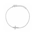Pulsera Plata 925 Cruz