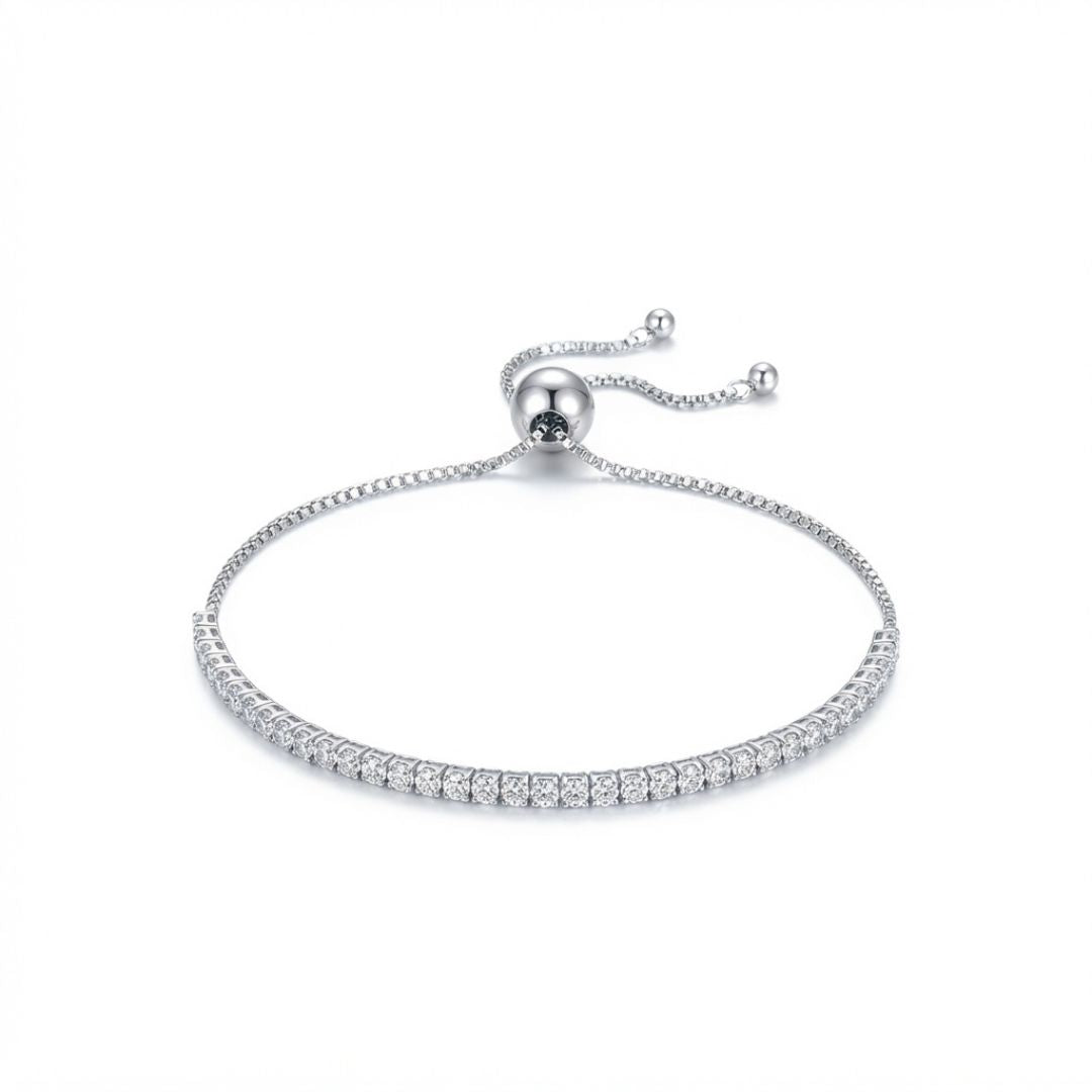 Pulsera Plata 925 Tenis