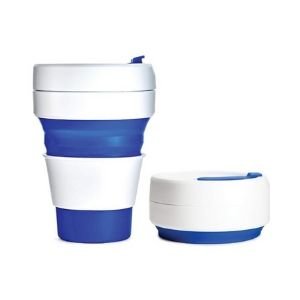 Vaso Plegable Azul